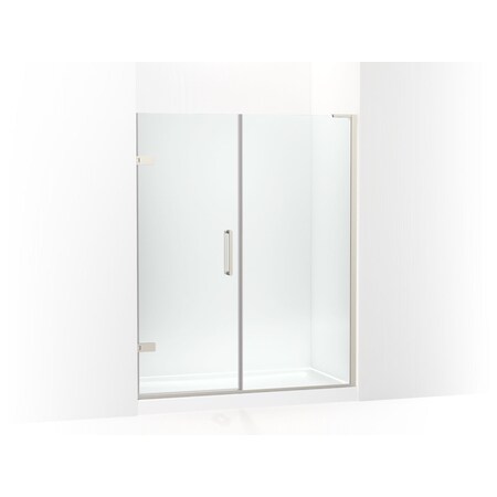 Kohler Composed 3/8 Pivot Door 71.5X58.00 K-27616-10L-BNK
